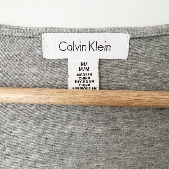 4/$30 Calvin Klein | Basic Grey Tank - Picture 2 of 3